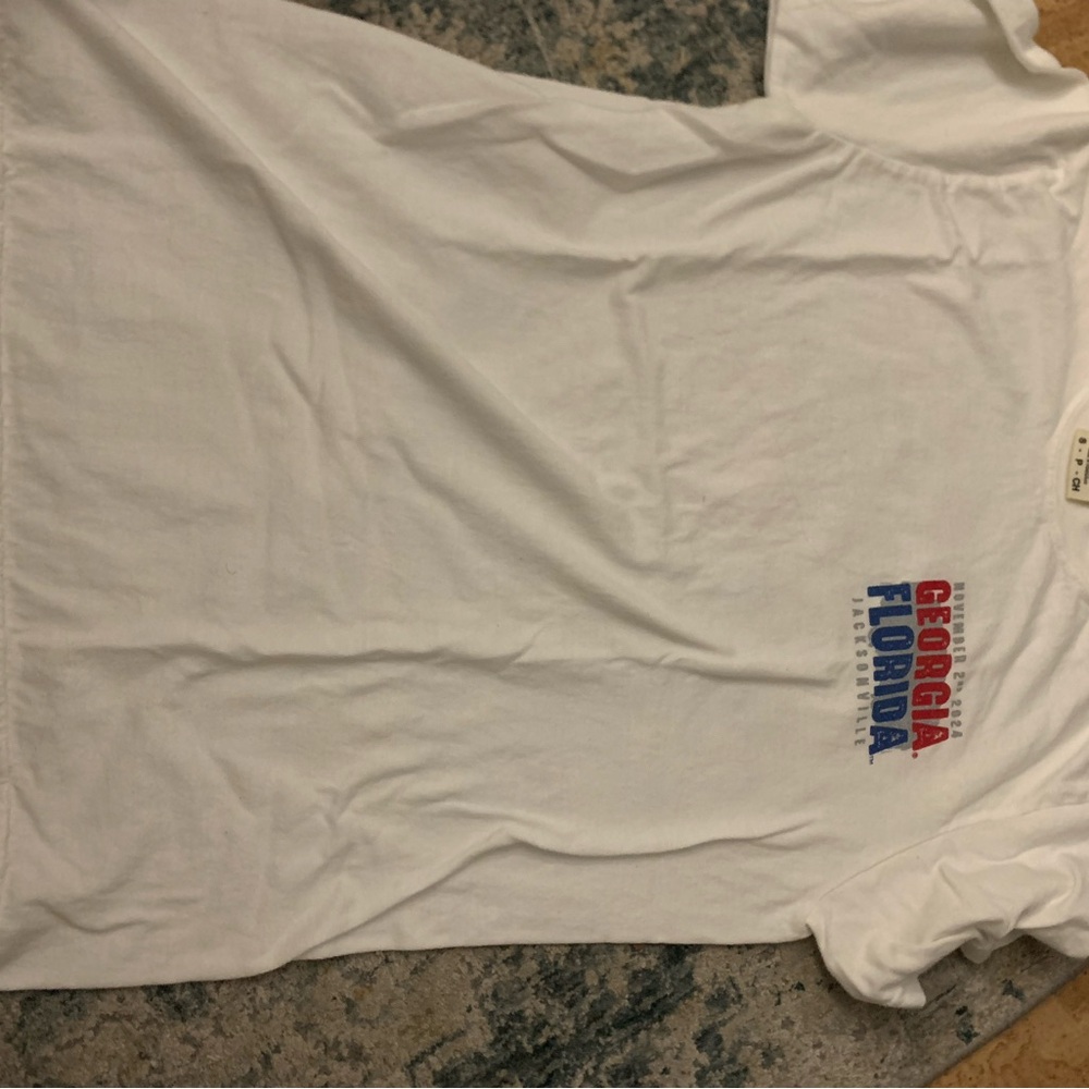 Comfort Colors Red and White Short Sleeve Tee